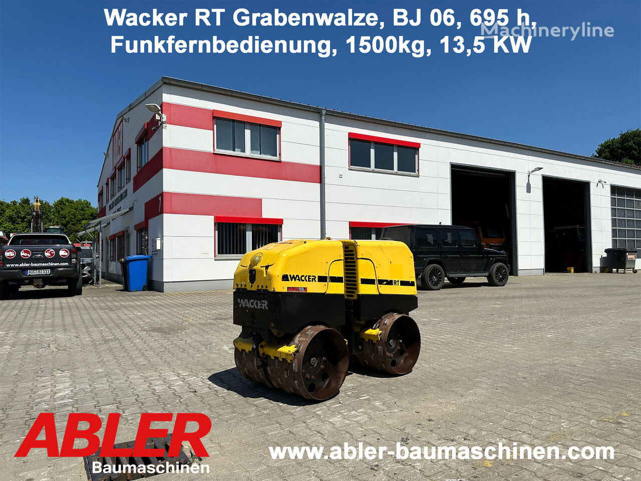 Wacker RT 82 SC Grabenwalze compactador manual