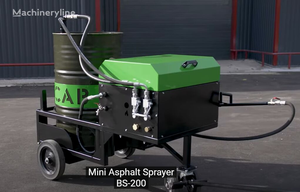 Ticab Bitumen emulsion sprayer BS-200 distribuidor de asfalto nuevo