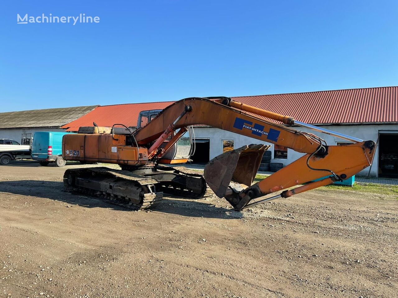 Fiat-Hitachi EX215 (for parts) excavadora de cadenas para piezas