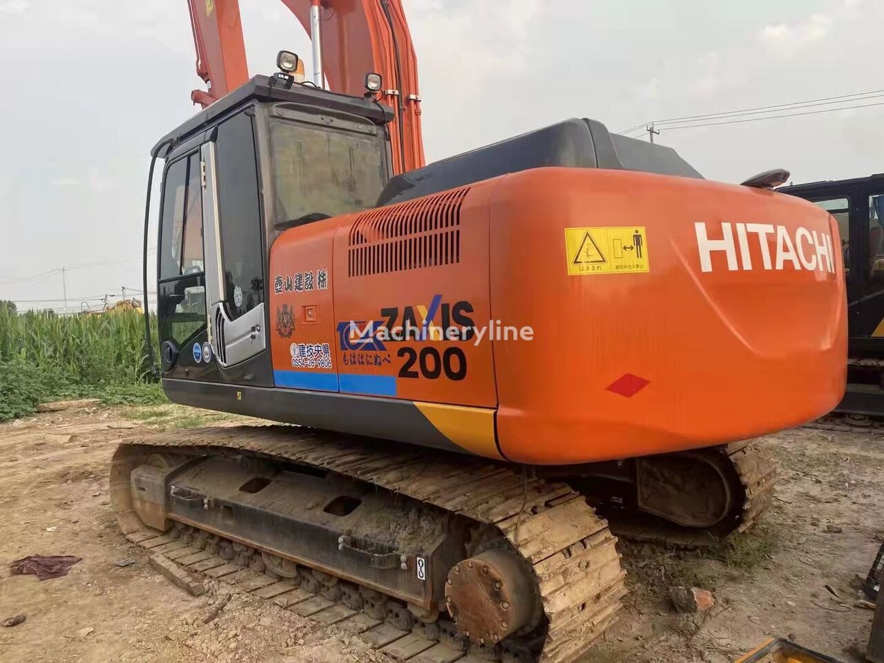 Hitachi   ZAXI200  excavadora de cadenas