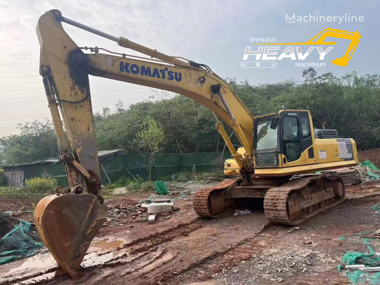 Komatsu PC360-8M0 excavadora rail