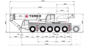 DEMAG AC 100 grúa móvil