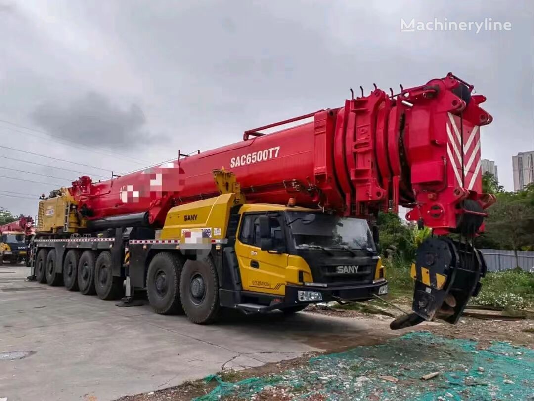 Sany Sany SAC6500T 650 ton used mobile truck crane mobile crane grúa móvil