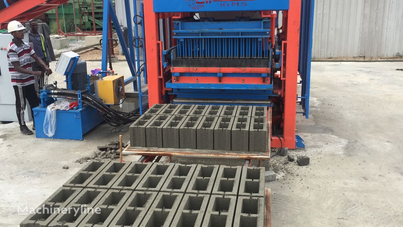 Conmach BlockKing-36MS Concrete Block Making Machine -12.000 units/shift máquina para fabricar bloques de hormigón nueva
