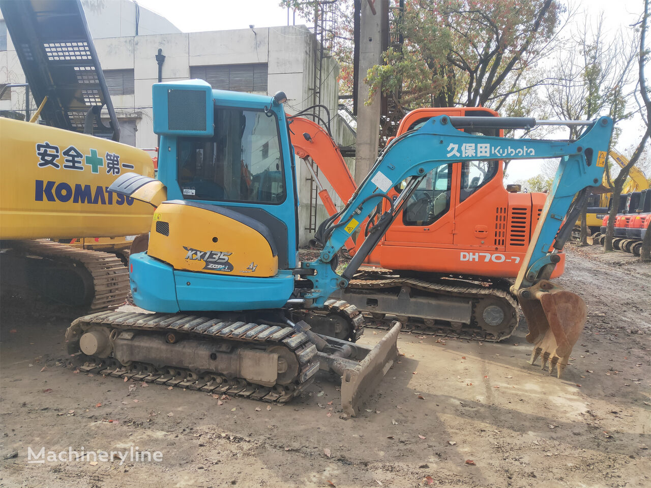 Kubota kx135 miniexcavadora