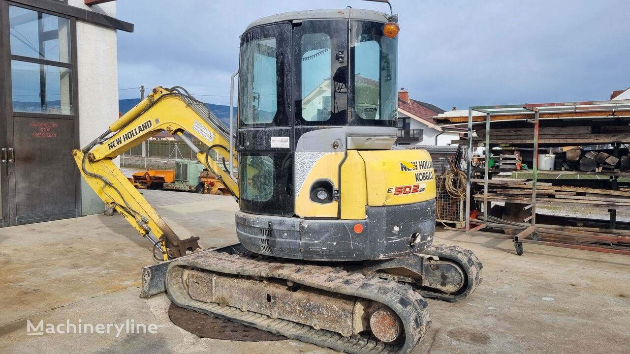 New Holland E50 2C miniexcavadora