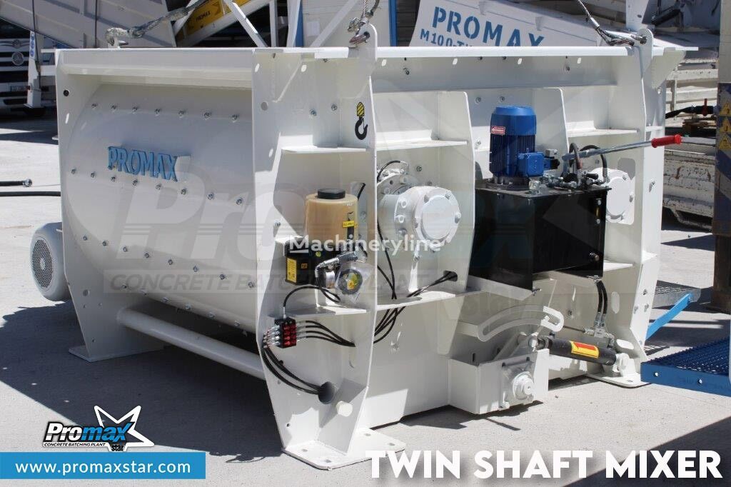 Promax  2 m3 /3 m3 TWIN SHAFT MIXER planta de hormigón nueva