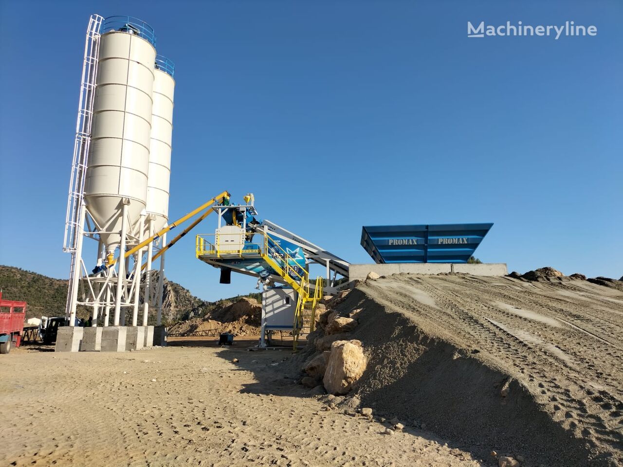 Promax Mobile Concrete Batching Plant M60-SNG (60m³/ hour) planta de hormigón nueva