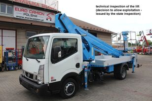 NISSAN Cabstar 22 m CMC PLA220 plataforma sobre camión